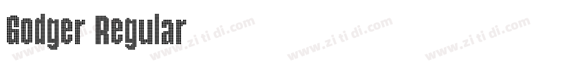 Godger Regular字体转换 Godger Regular字体转换